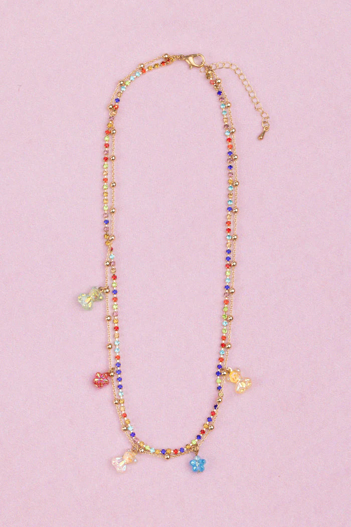 GREAT PRETENDERS BOUTIQUE GUMMY GLAM NECKLACE