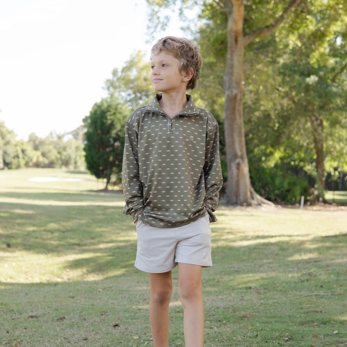 Performance Half Zip Fish