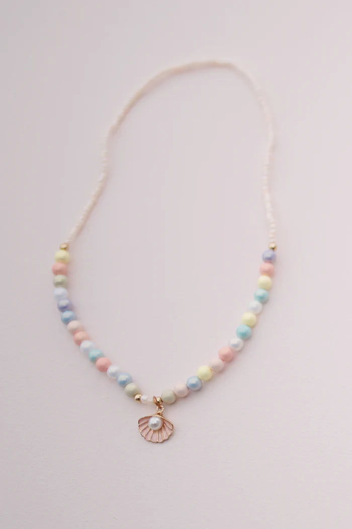 GREAT PRETENDERS BOUTIQUE PASTEL SHELL NECKLACE