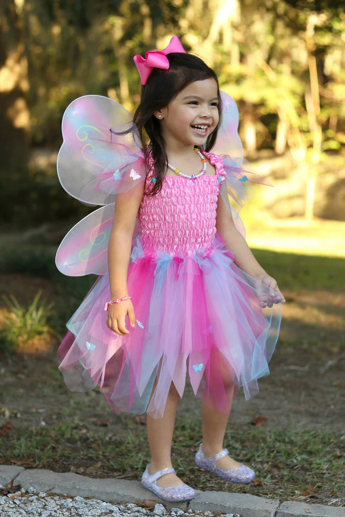 GREAT PRETENDERS BUTTERFLY DRESS & WINGS WITH WAND