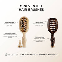 Mini Vented Brush Tan