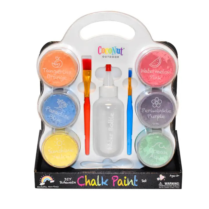 DIY SIDEWALK CHALK PAINT SET