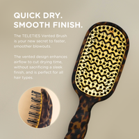 Vented Hair Brush Tortoise