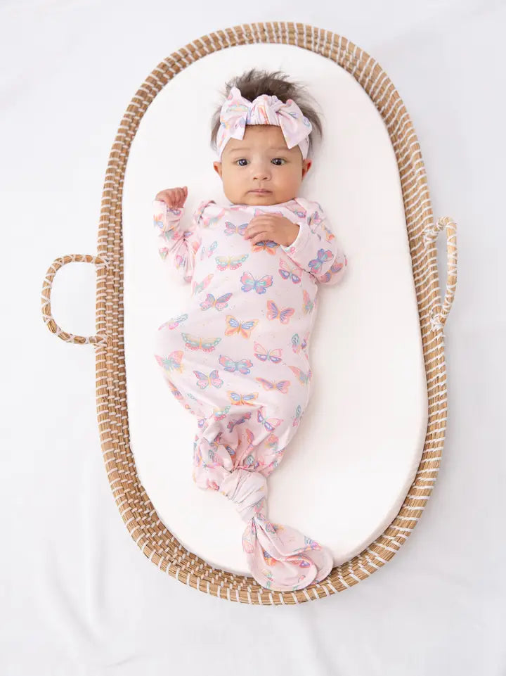 Goosies Knotted Gown Butterfly Bliss