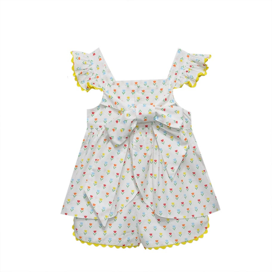 YELLOW FLOWER CLEMENTINE BLOOMER SET