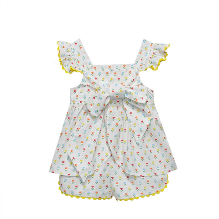 YELLOW FLOWER CLEMENTINE BLOOMER SET