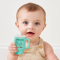 Itzy Ritzy Bitzy Shake™ - Silicone Teether with Rattle: Tumbler