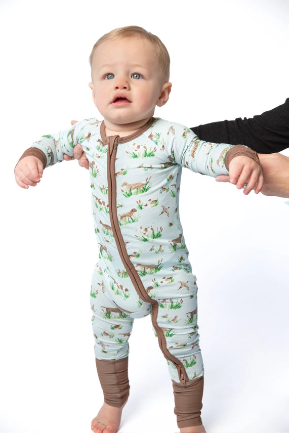 Goosies Ls Zip Pj Delta Dogs