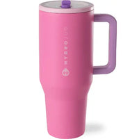 HYDROJUG PINK SUGAR 40 OZ TRAVELER TUMBLER