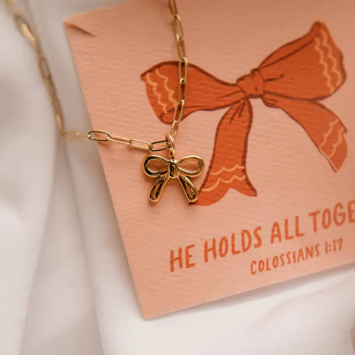HE HOLDS ALL TOGETHER NECKLACE
