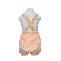 ORANGE NICKY PETAL AND PLAY SUNSUIT