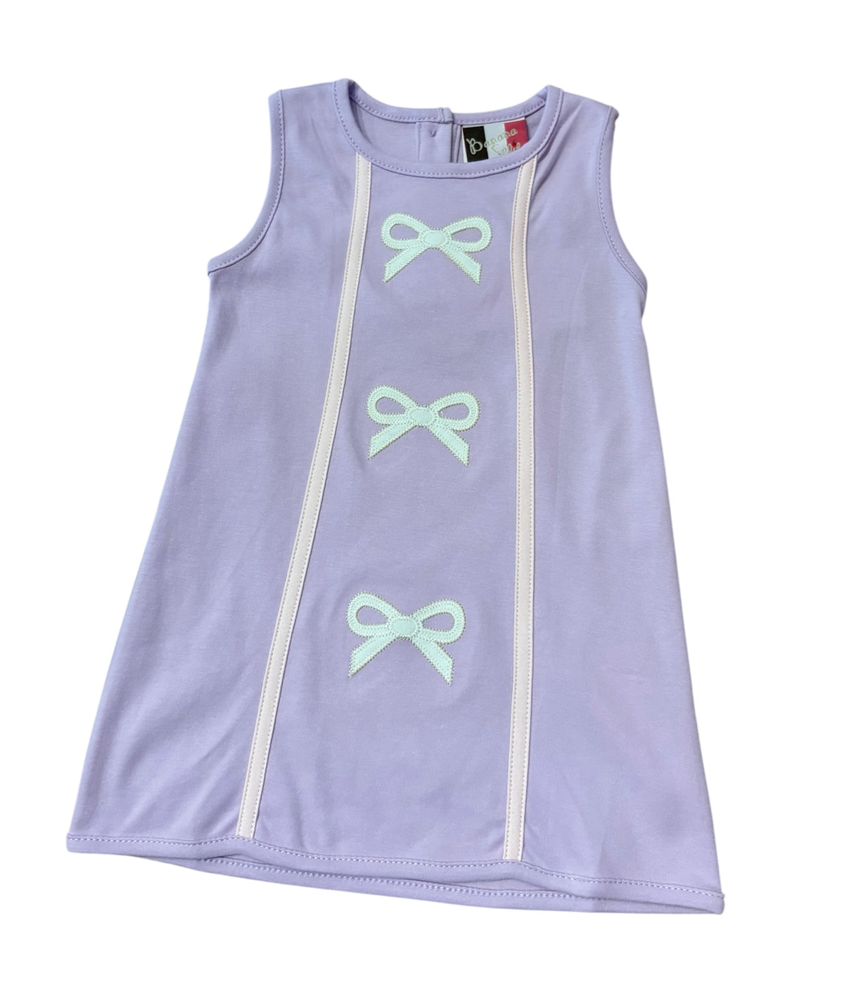 HADLEY BOW A-LINE DRESS LAVENDER