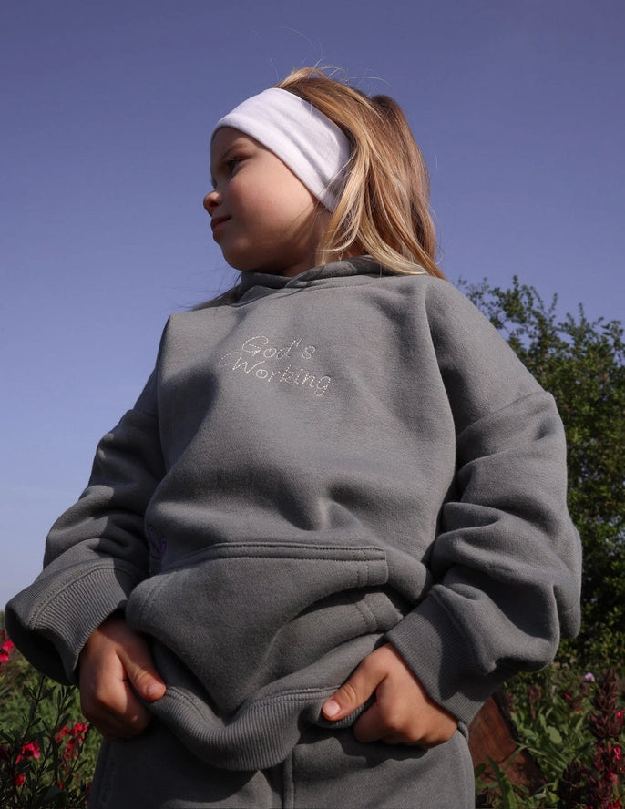 ELEVATED FAITH KIDS GODS STILL WORKING HOODIE