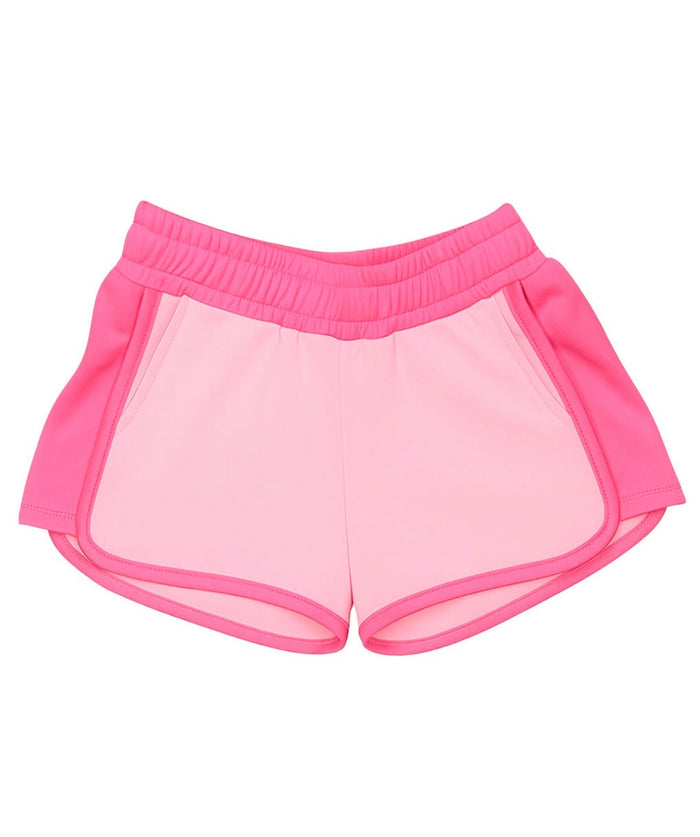 PASTEL/CANDY PINK STRETCHY SHORTS