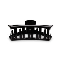 TELETIES OPEN JET BLACK MEDIUM HAIR CLIP