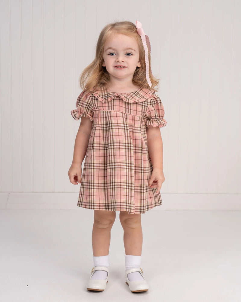 THE OAKS ALLIE CLARK AUTUMN ROSE PLAID