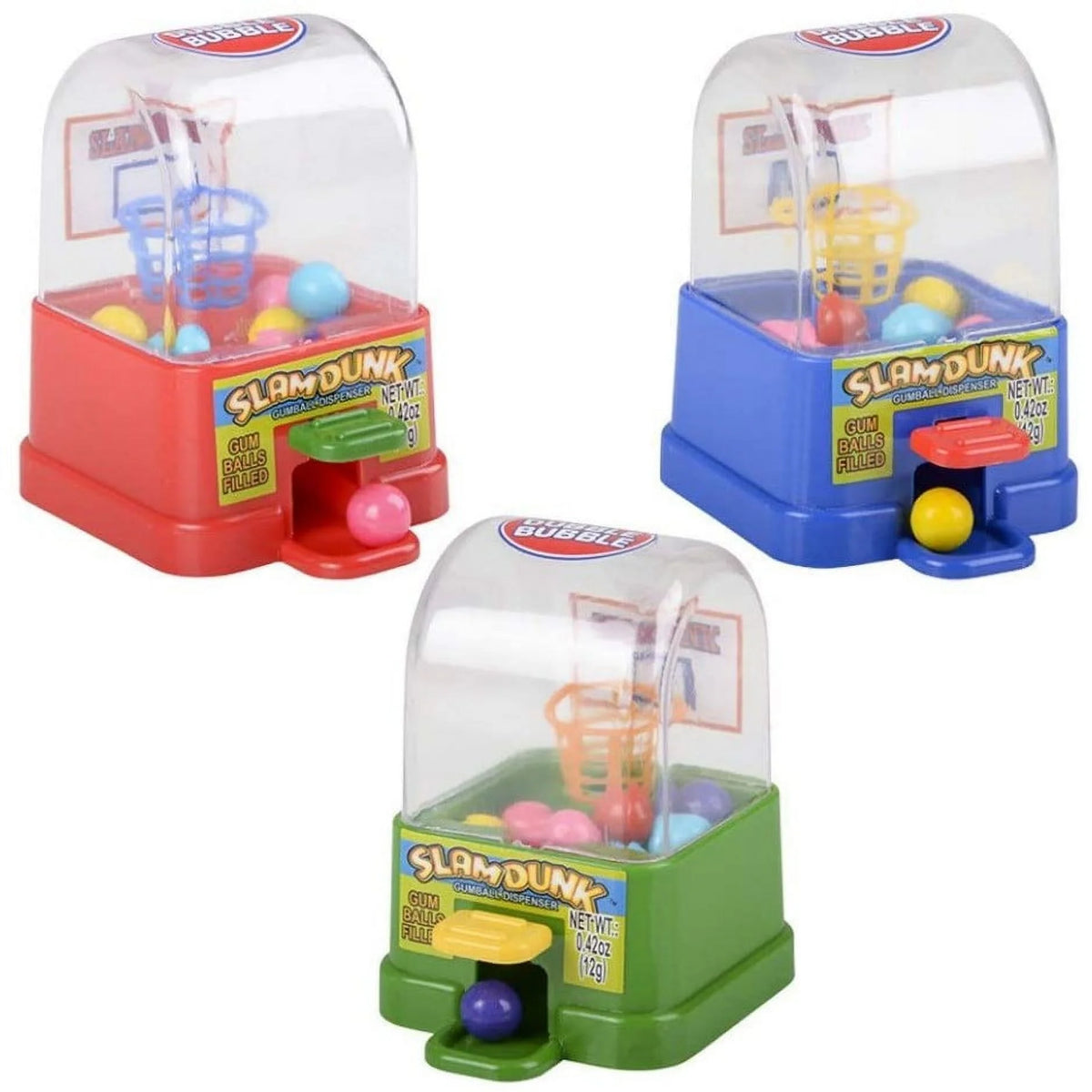DOUBLE BUBBLE SLAM DUNK GUMBALL DISPENSER