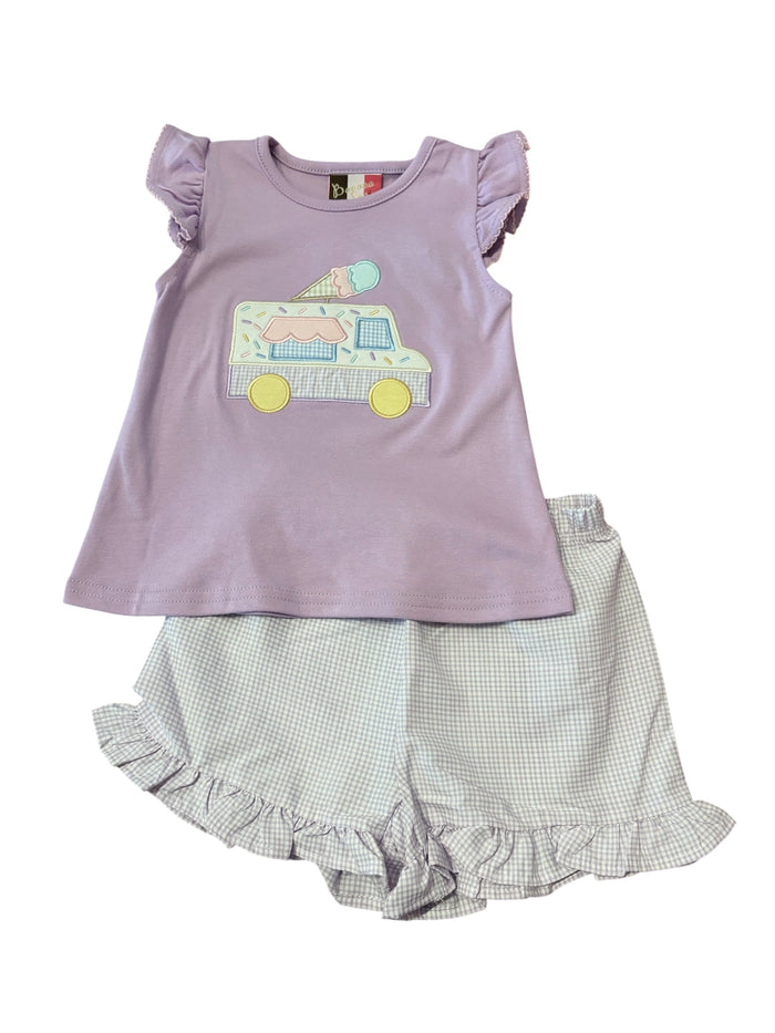 I SCREAM, YOU SCREAM SHORT SET