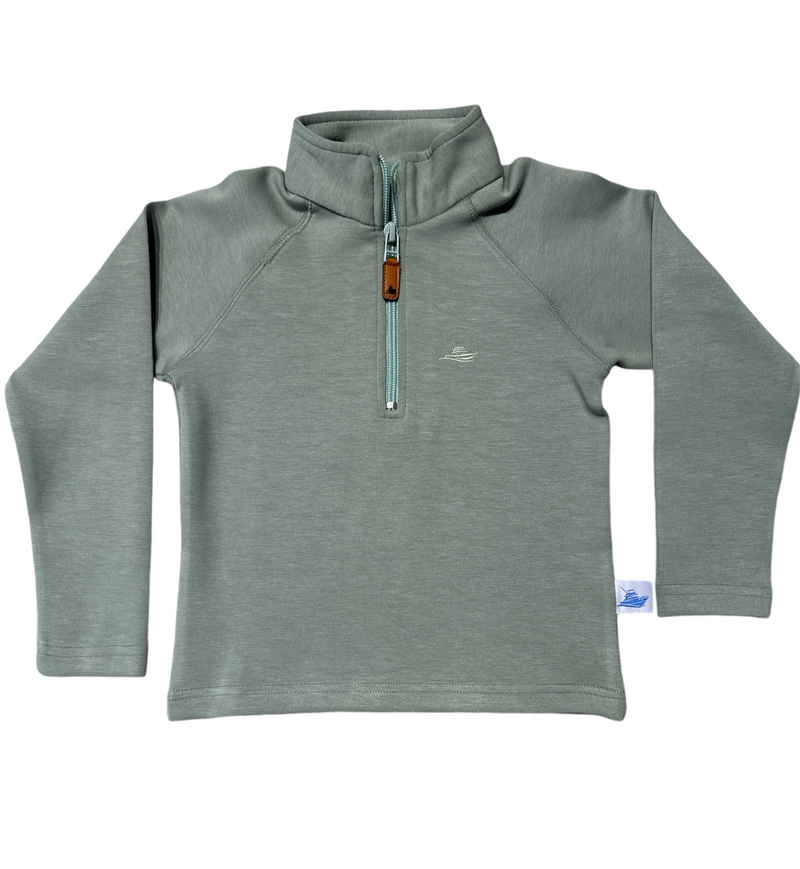 SOUTHBOUND PERFORMANCE PULLOVER GREEN