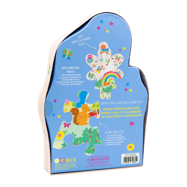 JIGSAW 20 PC RAINBOW FAIRY