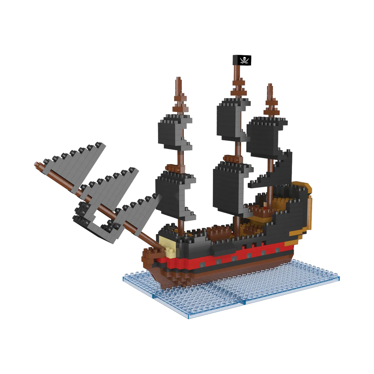 MINI BLOCK MEDIUM PIRATE SHIP