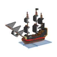MINI BLOCK MEDIUM PIRATE SHIP