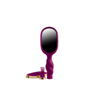 Teleties Mini Detangler Hair Brush for Medium Hair - Mulberry