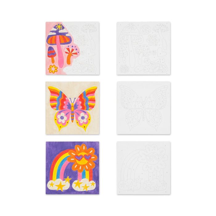 Momenta VVD 3 Pack Canvas Square Rainbow