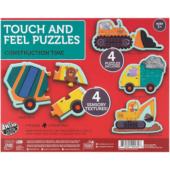TOUCH AND FEEL PUZZLES CONSTRUCTION