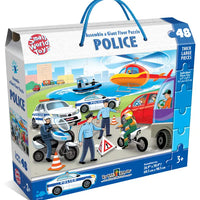GIANT FLOOR PUZZLE POLICE