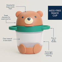 Itzy Bitzy Itzy Snack Pal - Snack Cup: Bear