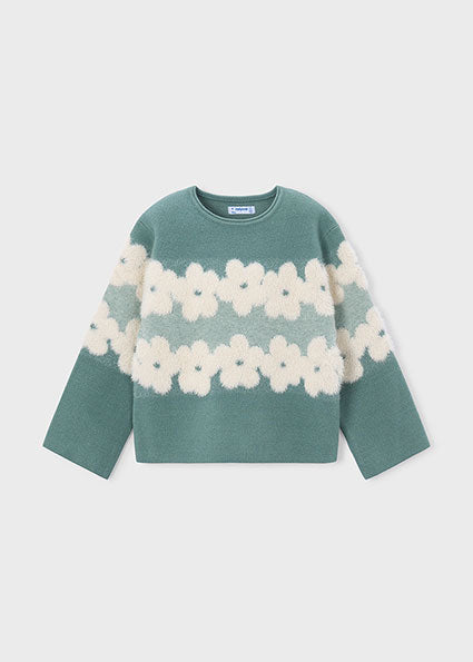 Bayleaf Flower Sweater