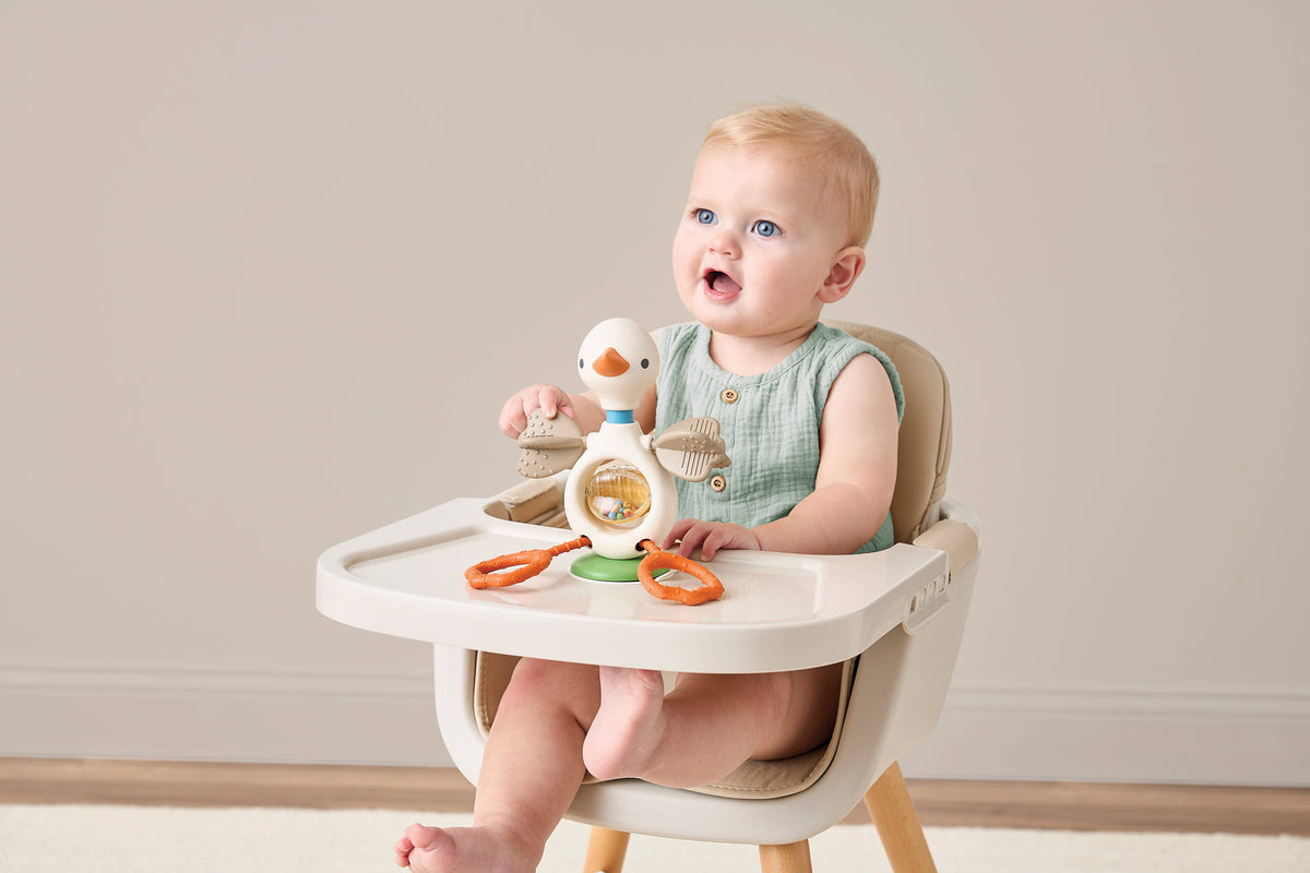 Itzy Twist & Bop™ High Chair Sensory Toy Goose