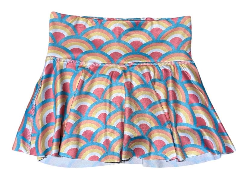 HONESTY SKIRT RAINBOW