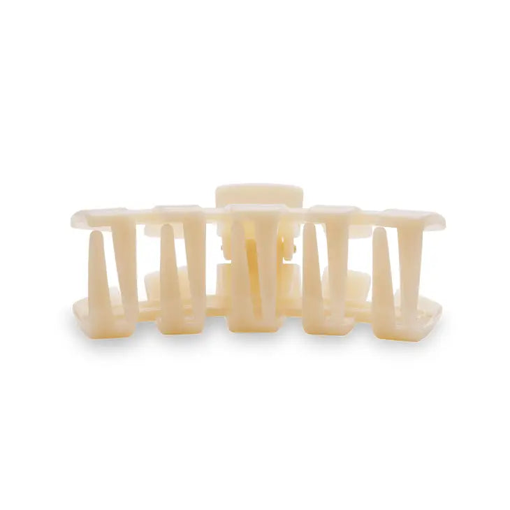 TELETIES CLASSIC ALMOND BEIGE MEDIUM HAIR CLIP