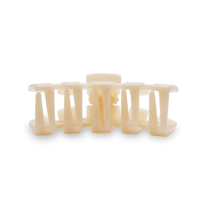TELETIES CLASSIC ALMOND BEIGE MEDIUM HAIR CLIP