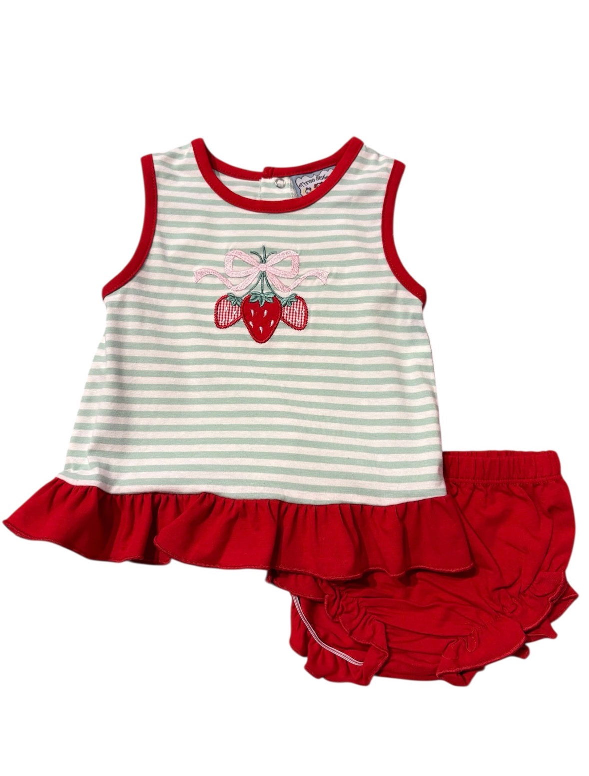 STRAWBERRY BLOOMER SET