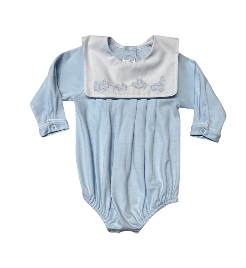 AURALUZ BLUE WAGON LONG SLEEVE BUBBLE