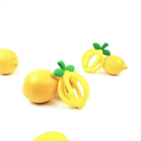 Bitzy Biter™ Teething Ball Baby Teether Lemon
