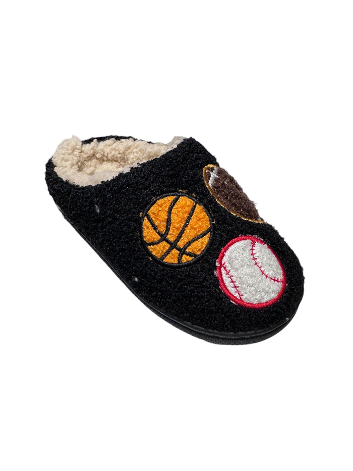 STRAUSS & RAMM LITTLE COZI SPORTS SLIPPERS