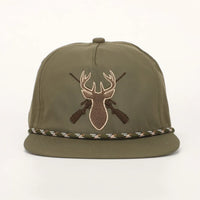 LITTLE KIDEAUXS DEER HUNT SNAPBACK ROPE HAT