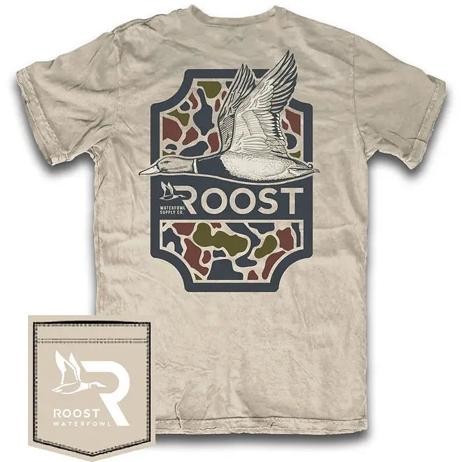 YOUTH ROOST CAMO SHIELD SAND
