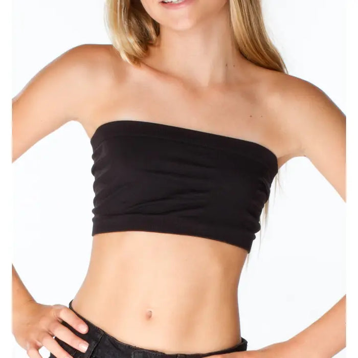 MALIBU SUGAR SOLID BANDEAU (MULTIPLE COLORS)