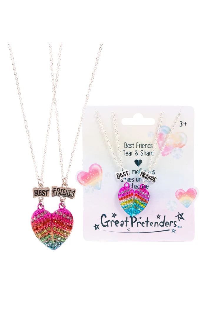 GLAMOUR GIRLS TEAR AND SHARE NECKLACE