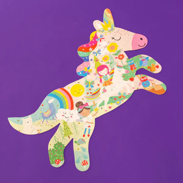 Jigsaw 40 Pc Rainbow Unicorn
