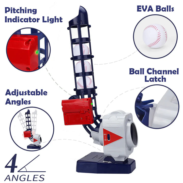 IPLAY ILEARN 2 IN 1 RC BASEBALL & TENNIS PLAY SET