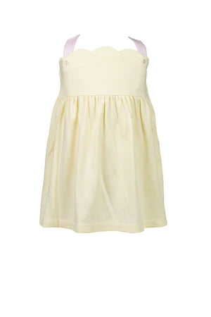 THE PROPER PEONY LIGHT YELLOW STRIPE DRESS