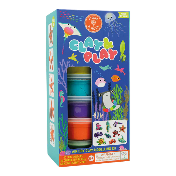 FLOSS & ROCK CLAY N PLAY OCEAN