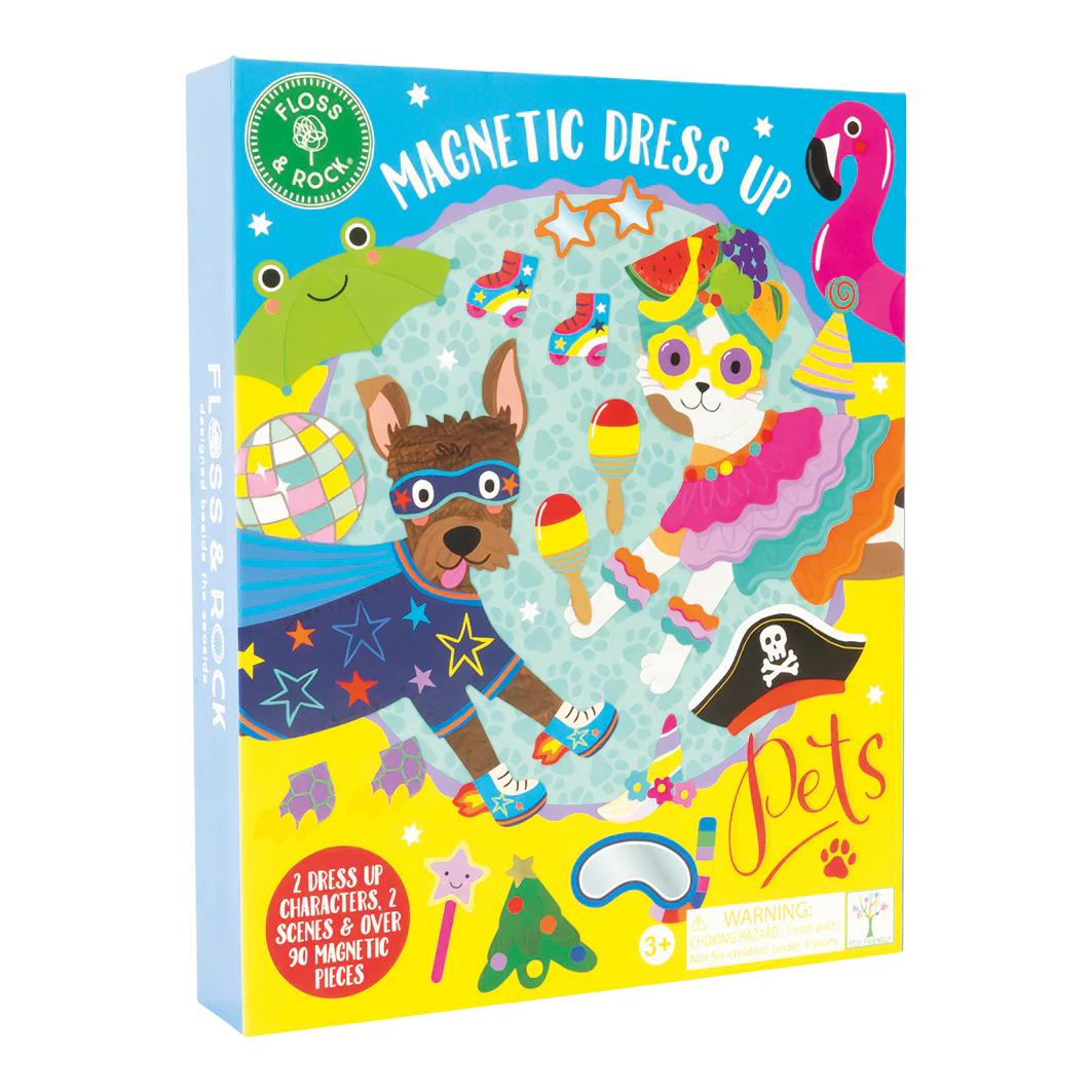 FLOSS & ROCK PETS MAGNETIC DRESS UP TIN