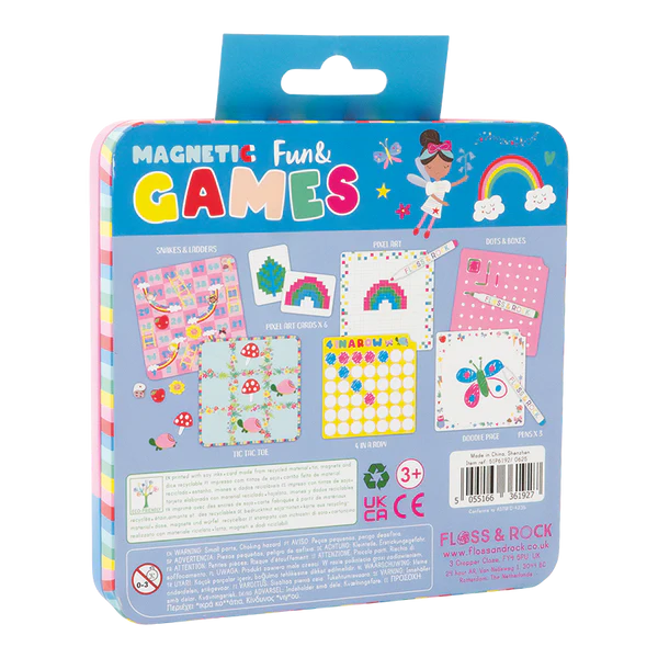 MAGNET FUN TIN RAINBOW FAIRY